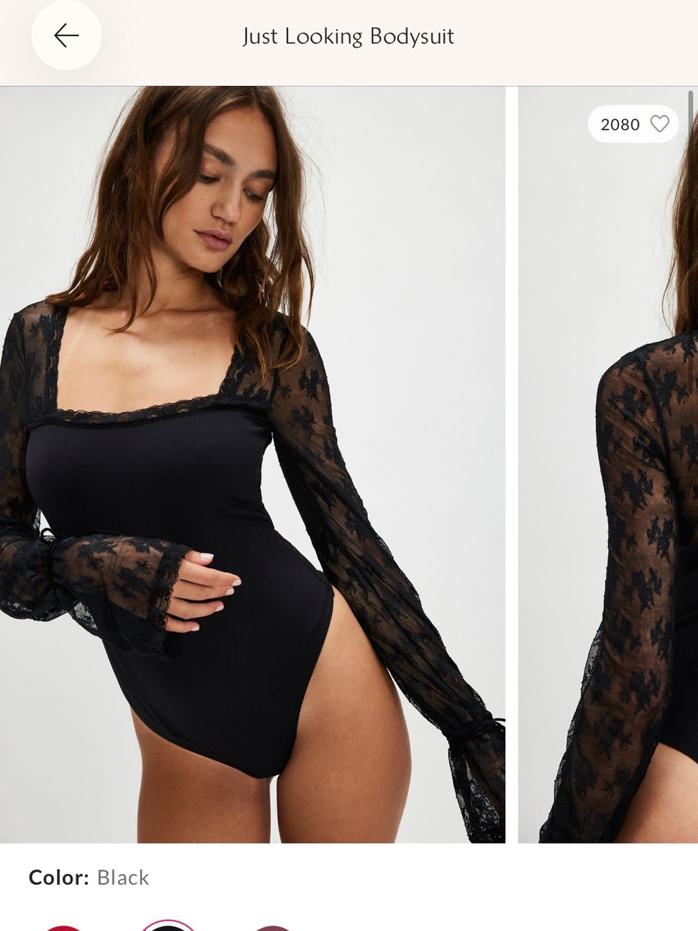 Free People Just Looking Bodysuit